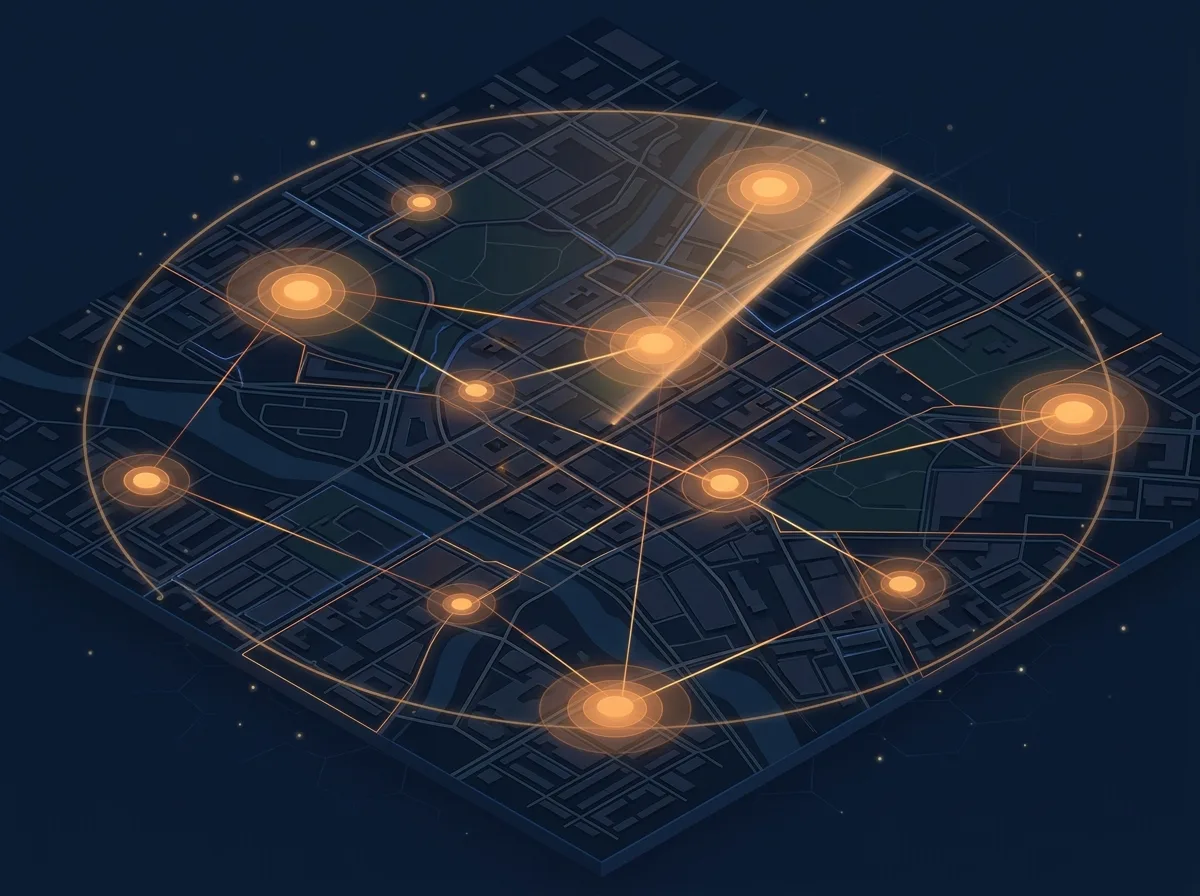 Promo activity map by city