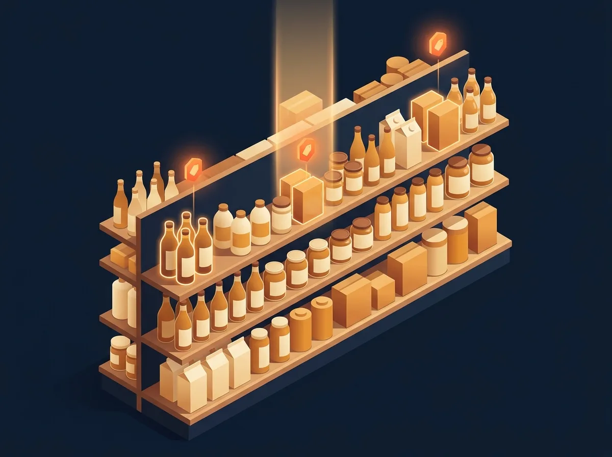 Automated price-tag tracking on retail chain shelves